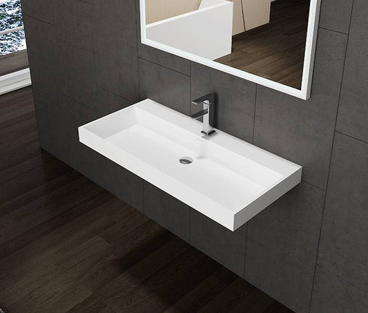 Wastafel Solid Surface 100