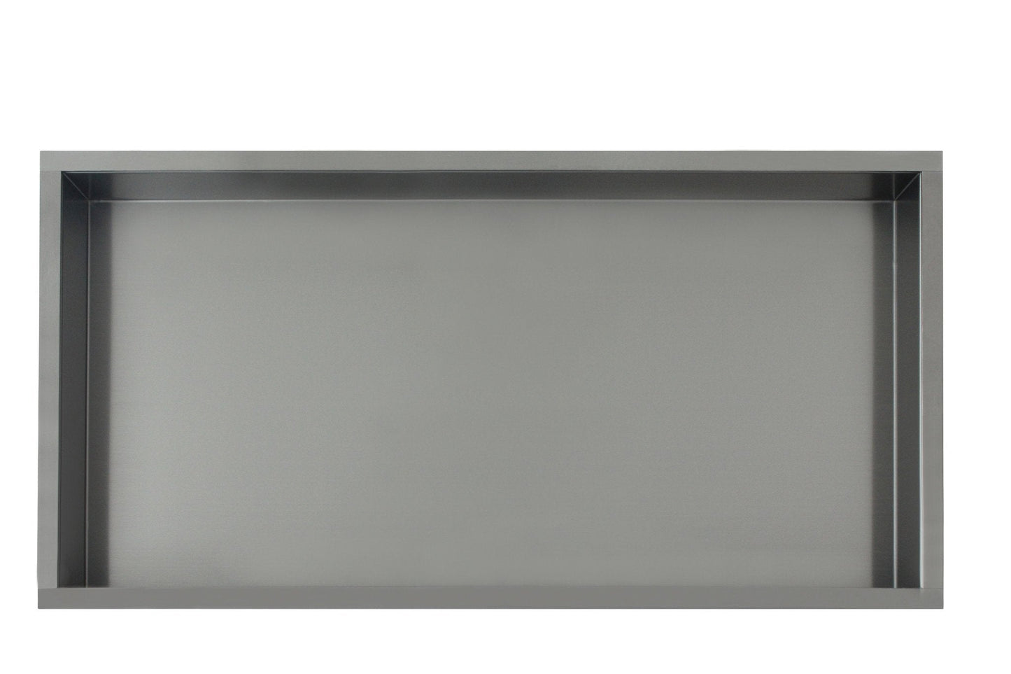 Inbouw wandnis Gun Metal 30x60x7 cm