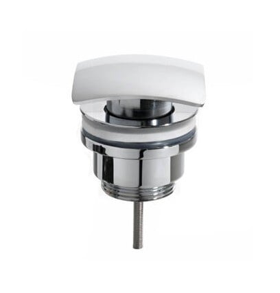 Clickwaste universeel 5/4" Chroom Vierkant OP = OP