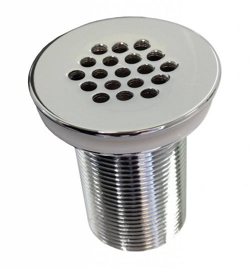 Afvoerplug open-rooster 5/4" Chroom