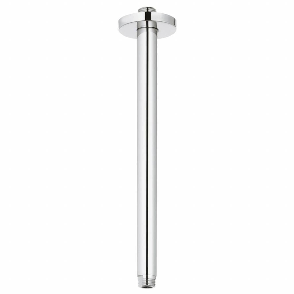 Plafondstang Chroom rond 30 cm