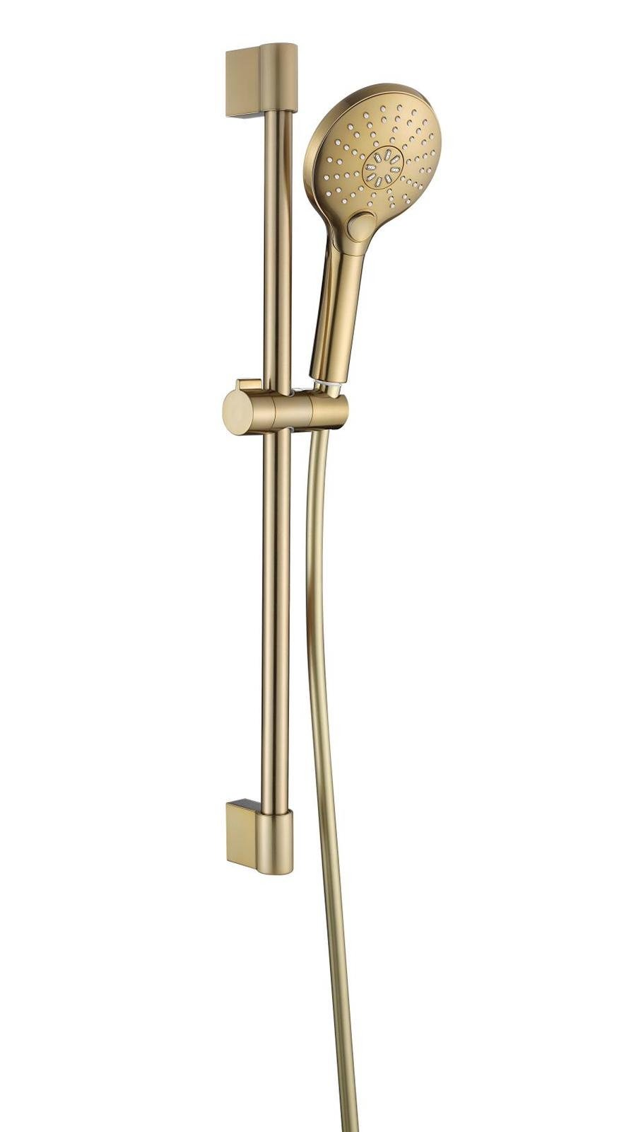 Glijstangset Goud Geborsteld