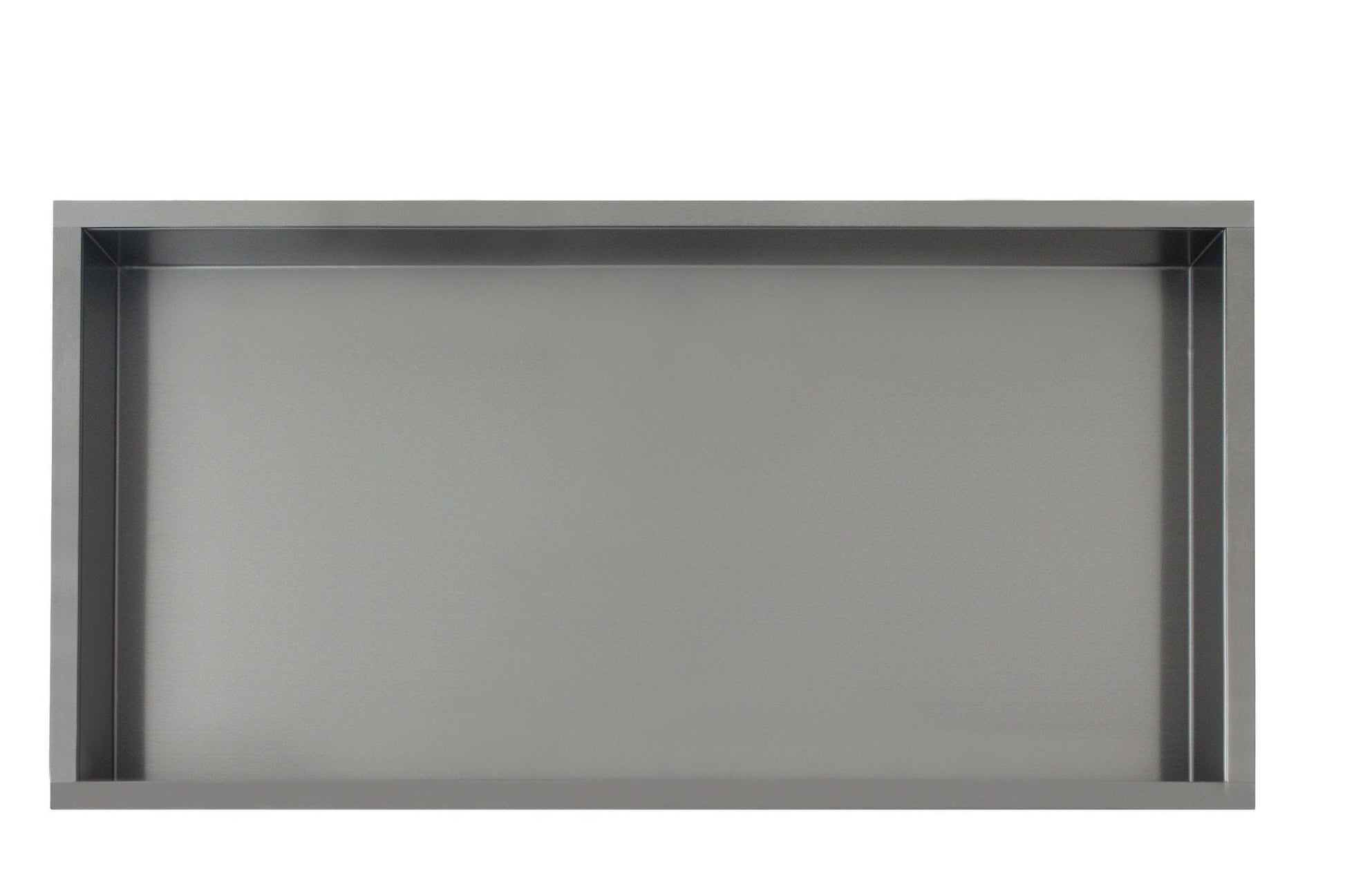 Inbouw wandnis Gun Metal 30x60x7 cm